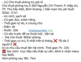 Cho thuê phong trọ, phường hiệp an, tp thủ dầu một - Ảnh 1
