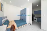 Cho thuê căn hộ 1 phòng ngủ tách bếp full nội thất tân trang tân bình - Ảnh 5