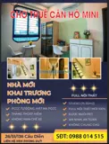 Cho Hộ Gia Đình, Sinh Viên Thuê Căn Hộ Chung Cư Mini Full Nội Thất Tại Cầu Diễn - Ảnh 1