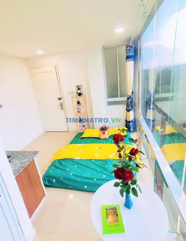 Phòng trọ cao cấp giá rẻ cho thuê 26m2 nội thất cơ bản giá rẻ hà huy giáp quận 12