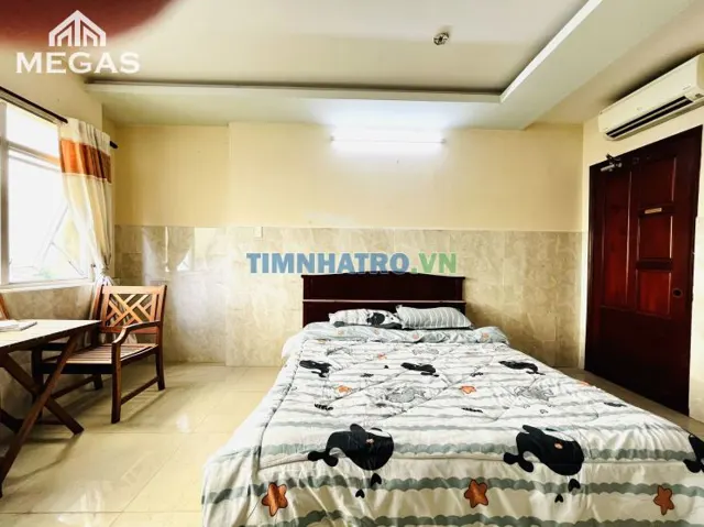 Phòng trọ giá tốt full nội thất - ngay mặt tiền trường chinh