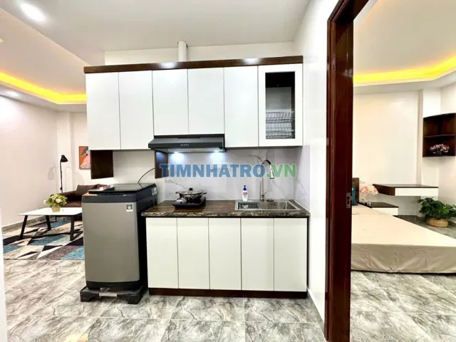 Cho Thuê Căn Hộ 2N1k Tại Ngõ 20 Đường Mỹ Đình, Nam Từ Liêm - Full Đồ Chuẩn Ảnh 1