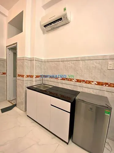 Phòng 25m2, full nội thất kệ bếp q phú nhuận