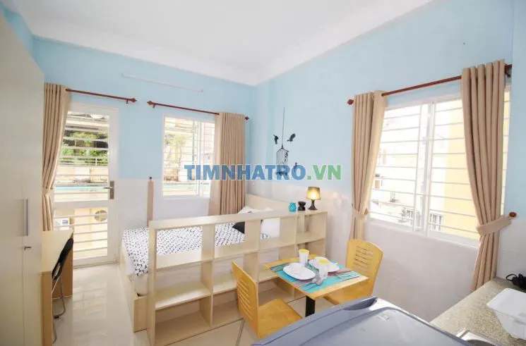 Phòng 30m2 trần hưng đạo - full nội thất cao cấp