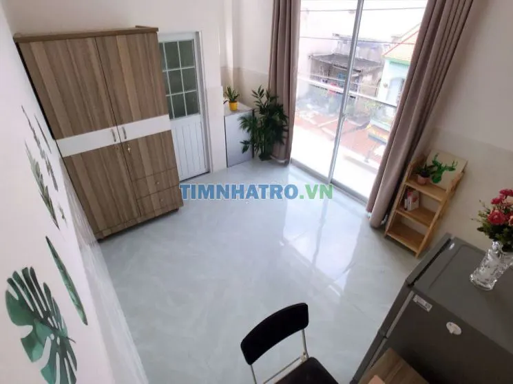 Phòng có kệ bếp, máy lạnh thích quảng đức pđl 3tr8