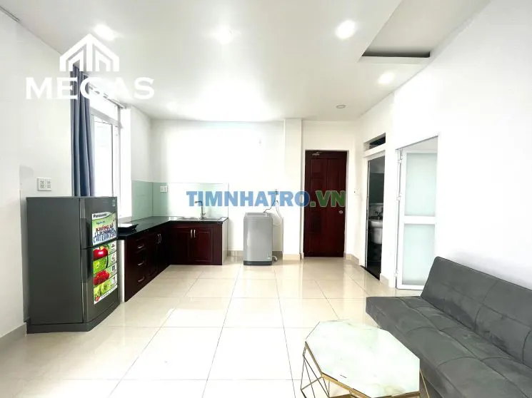 Căn hộ 1pn 1pk - đầy đủ nội thất - ban công riêng ngay thống nhất - lê đức thọ quận gò vấp
