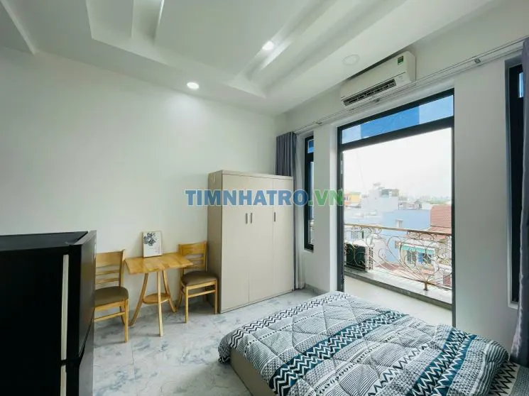 Căn hộ studio ban công lớn gần đại học văn hiến - quận tân bình