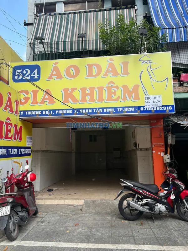 Cho Thuê Nhà Mặt Tiền Quận Tân Binh Thành Pho Ho Chi Minh