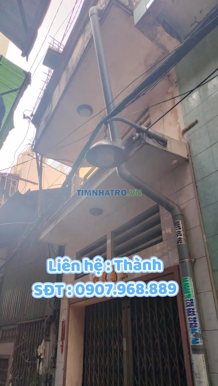 Nhà Cho Thuê 3M X 7M ,1 Trệt ,1 Lửng 1 Lầu ,Đường Cao Văn Lầu, Phường 2 ,Quận 6
