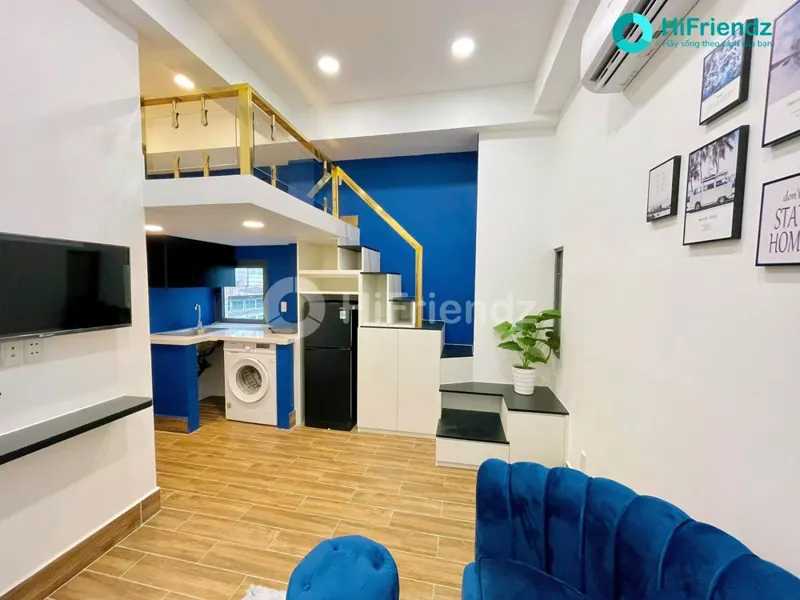 Cho thuê căn hộ Duplex có ban công siêu thoáng – Hoàng Sa, Phường 5, Tân Bình