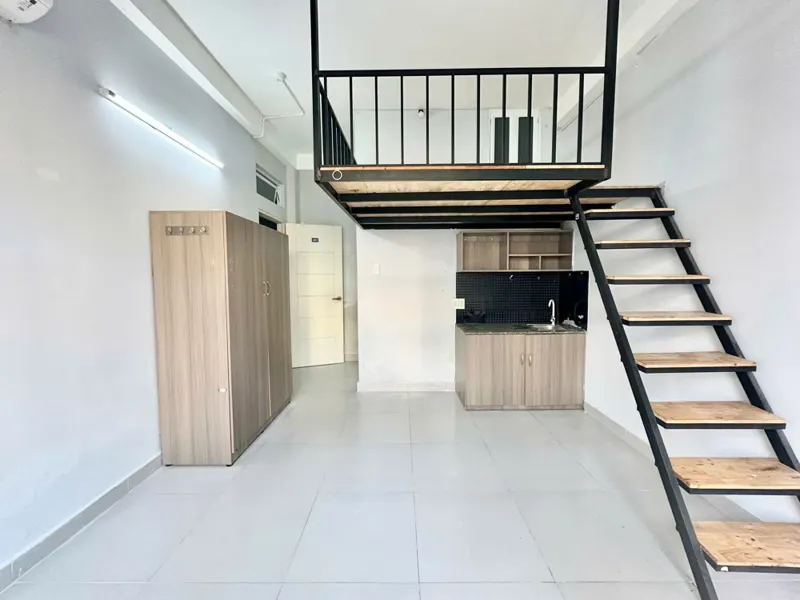 CHO THUÊ CĂN HỘ DUPLEX FULL NỘI THẤT CÓ BAN CÔNG - GẦN ĐH CÔNG NGHIỆP - LOTTE MART GÒ VẤP