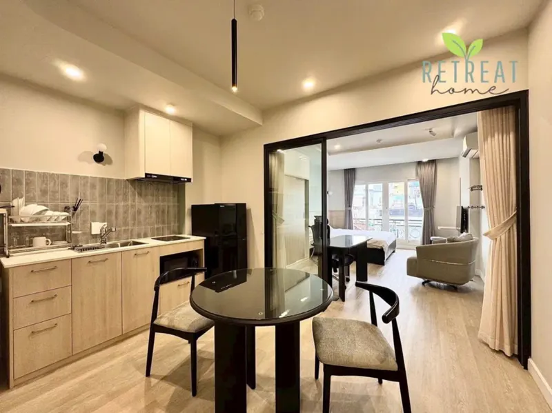 CHO THUÊ STUDIO TÂN BÌNH FULL NỘI THẤT–BAN CÔNG THOÁNG–MÁY GIẶT RIÊNG – GẦN SÂN BAY TÂN SƠN NHẤT ✈️