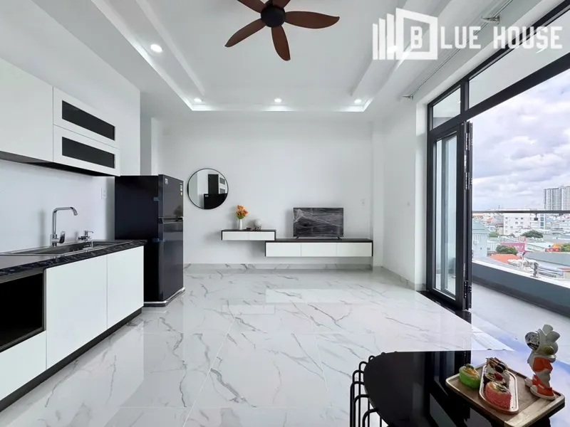 CHO THUÊ CĂN HỘ 1 PHÒNG NGỦ 50M2 TÂN BÌNH–FULL NỘI THẤT GẦN SÂN BAY TÂN SƠN NHẤT