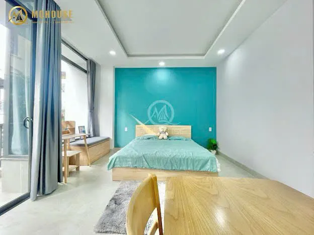 CHO THUÊ CĂN HỘ 1 PHÒNG NGỦ CÓ BAN CÔNG, MÁY GIẶT RIÊNG, TÂN BÌNH GẦN ETOWN CỘNG HÒA, NHÀ GA T3