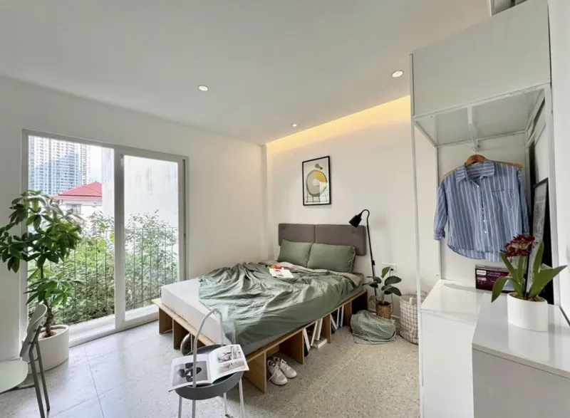 Cho thuê phòng studio ban công gần sân bay Tân Sơn Nhất, quận Tân Bình