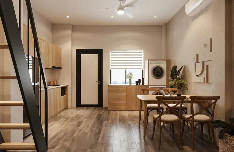 Cho thuê phòng trọ duplex sinh viên gần vòng xoay lăng cha cả, Quận Tân Bình
