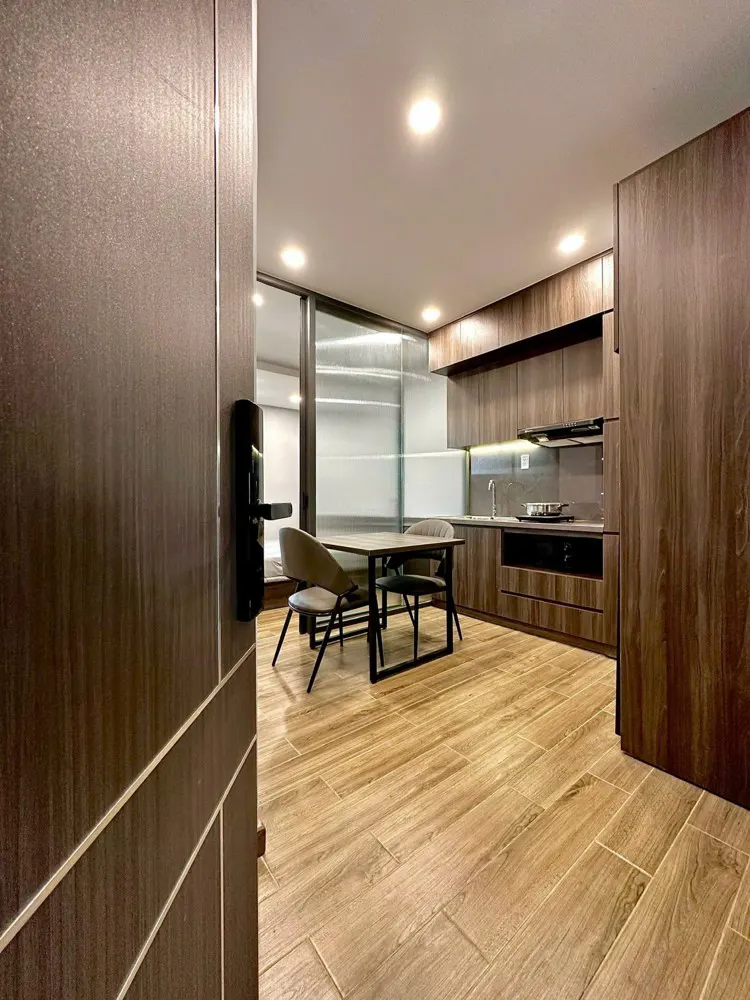 Cho thuê studio tách bếp riêng biệt nội thất hiện đại ngay Etown Cộng Hoà, Tân Bình