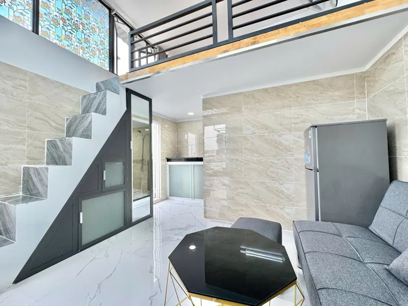 CĂN HỘ DUPLEX BAN CÔNG FULL NỘI THẤT NGAY ĐH VĂN HIẾN