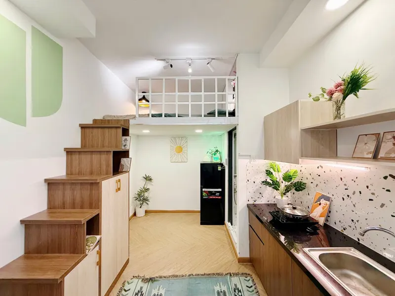 DUPLEX FULL NỘI THẤT NGAY ĐH VĂN HIẾN QUẬN TÂN BÌNH