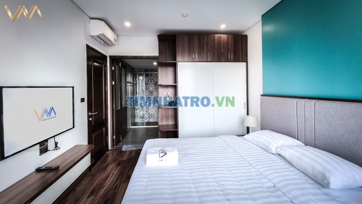 🏅 căn hộ dịch vụ 1 khách 2 ngủ vnahomes apartment vị trí trung tâm tiêu chuẩn khách sạn 🏅