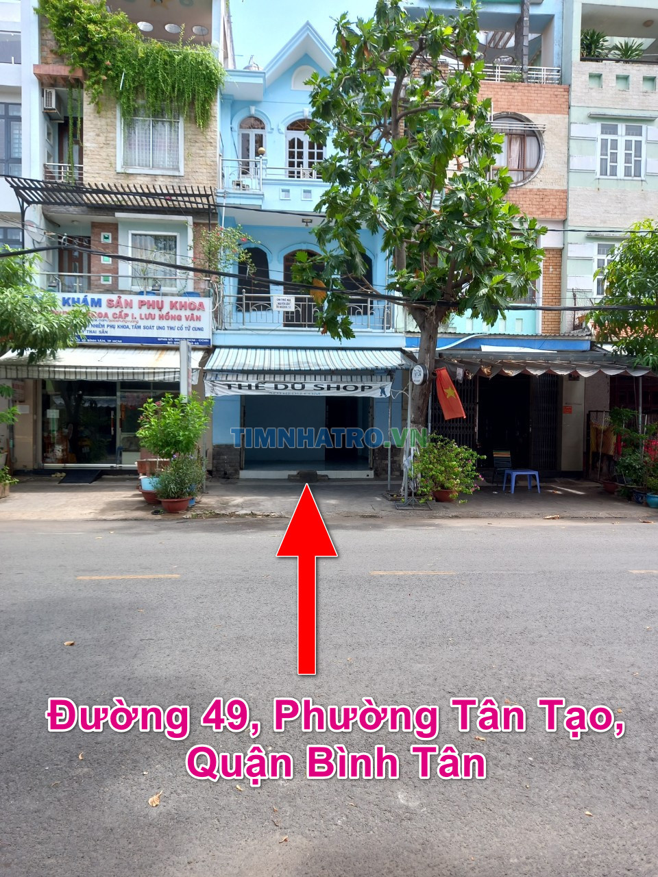 Cho Thuê Nhà Nguyên Căn Mặt Tiền Đường 49, Tân Tạo, Hcm - 4 Tầng, 4 Phòng Ngủ