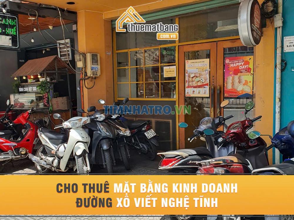 Mặt Tiền 209 Xô Viết Nghệ Tĩnh Cần Cho Thuê