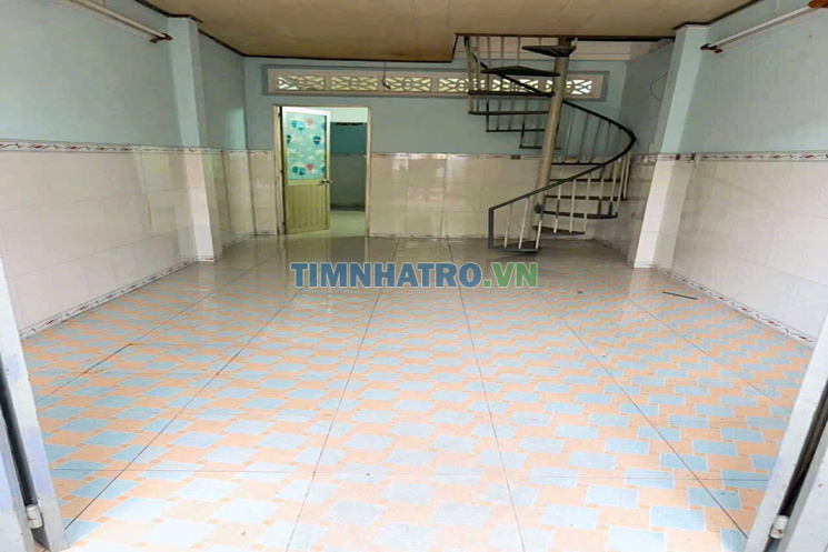 Nhà cho thuê hẻm Hồ Văn Tư, p .Trường Thọ. Trệt + lầu, 2pn1wc giá 7tr