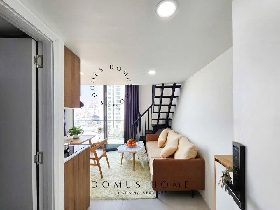 Cho thuê căn duplex hiện đại, ban công Trần Xuân Soạn, Quận 7 | Giá 8tr