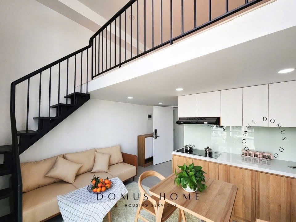 Cho thuê căn duplex hiện đại, ban công Trần Xuân Soạn, Quận 7 | Giá 8tr