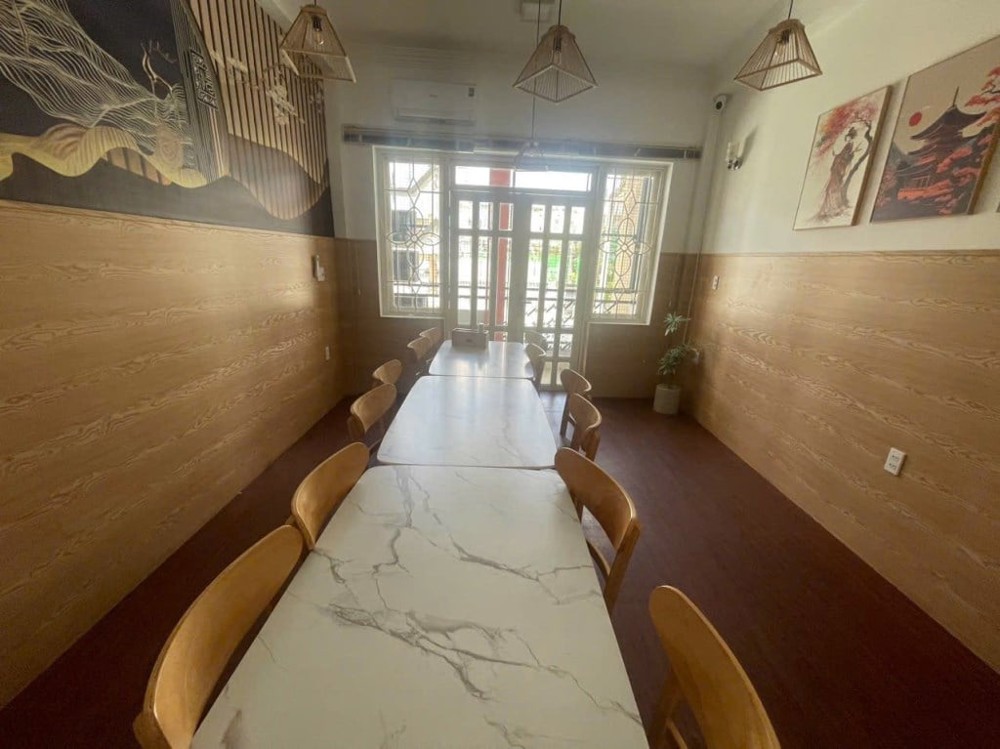 Cho thuê nhà, mặt bằng kinh doanh 140 m² mặt tiền 61 Phan Huy Ích p 15 q Tân Bình