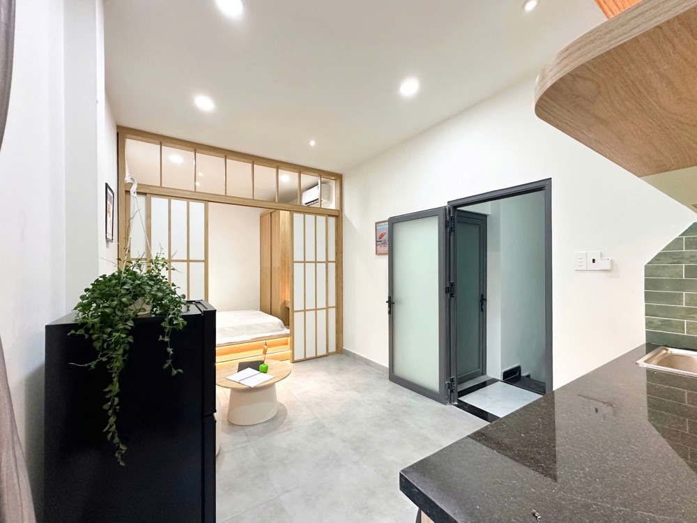 CHO THUÊ CĂN HỘ 1 PHÒNG NGỦ – FULL NỘI THẤT – CÓ BAN CÔNG – CỬU LONG -TÂN BÌNH