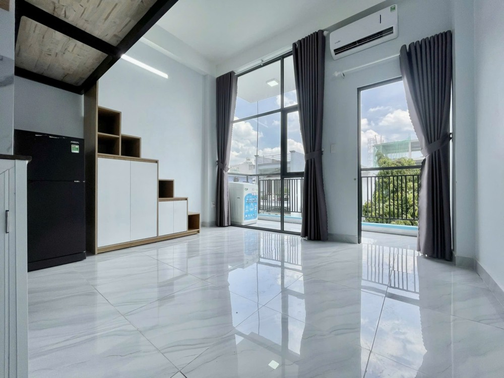 CHO THUÊ DUPLEX TÂN BÌNH FULL NỘI THẤT, CÓ MÁY GIẶT RIÊNG, BAN CÔNG GẦN ETOWN & LOTTE MART