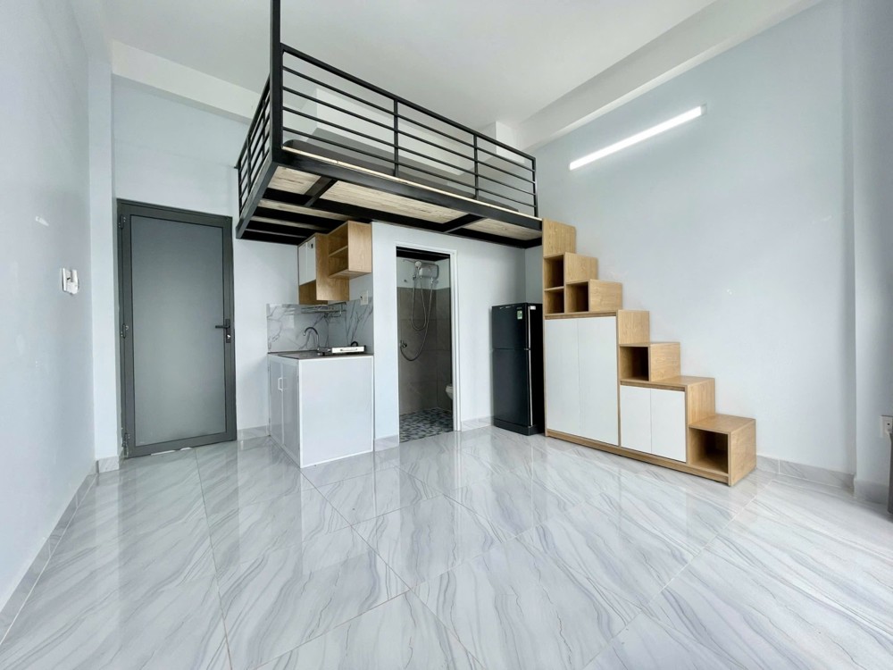 CHO THUÊ DUPLEX TÂN BÌNH FULL NỘI THẤT, CÓ MÁY GIẶT RIÊNG, BAN CÔNG GẦN ETOWN & LOTTE MART