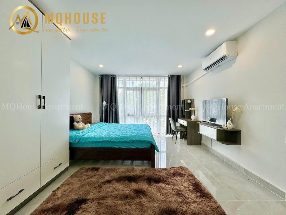 CHO THUÊ STUDIO TÂN BÌNH CÓ VÁCH NGĂN FULL NỘI THẤT, CỬA SỔ LỚN – THOÁNG SÁNG, Ở NGAY - GẦN SÂN BAY