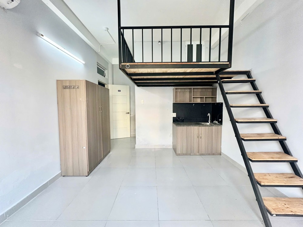 CHO THUÊ CĂN HỘ DUPLEX FULL NỘI THẤT CÓ BAN CÔNG - GẦN ĐH CÔNG NGHIỆP - LOTTE MART GÒ VẤP