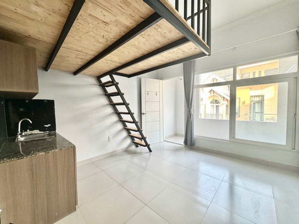 CHO THUÊ CĂN HỘ DUPLEX FULL NỘI THẤT CÓ BAN CÔNG - GẦN ĐH CÔNG NGHIỆP - LOTTE MART GÒ VẤP