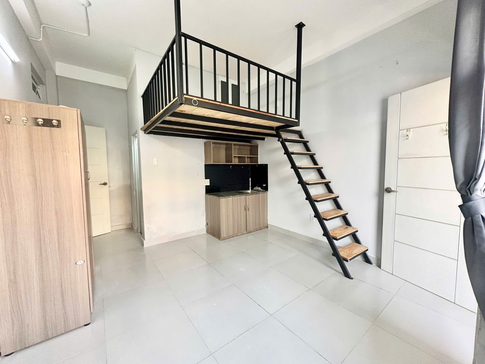 CHO THUÊ CĂN HỘ DUPLEX FULL NỘI THẤT CÓ BAN CÔNG - GẦN ĐH CÔNG NGHIỆP - LOTTE MART GÒ VẤP