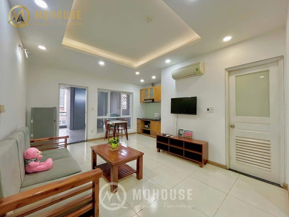 CHO THUÊ CĂN HỘ 1 PHÒNG NGỦ FULL NỘI THẤT – BAN CÔNG RỘNG – MÁY GIẶT RIÊNG–GẦN SÂN BAY TÂN SƠN NHẤT