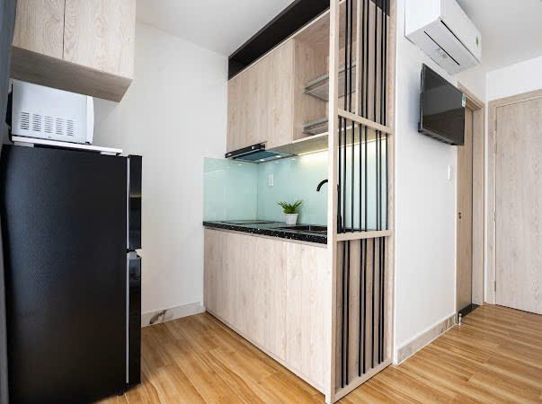 CHO THUÊ STUDIO TÂN BÌNH ĐẦY ĐỦ NỘI THẤT, CỬA SỔ THOÁNG GẦN ETOWN & LOTTE MART