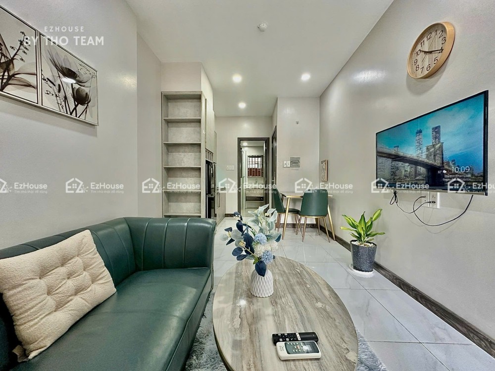 CHO THUÊ CĂN HỘ 1 PHÒNG NGỦ 45m² CÓ BAN CÔNG, TÂN BÌNH GẦN ĐH TÀI CHÍNH MARKETING,  HOÀNG VĂN THỤ