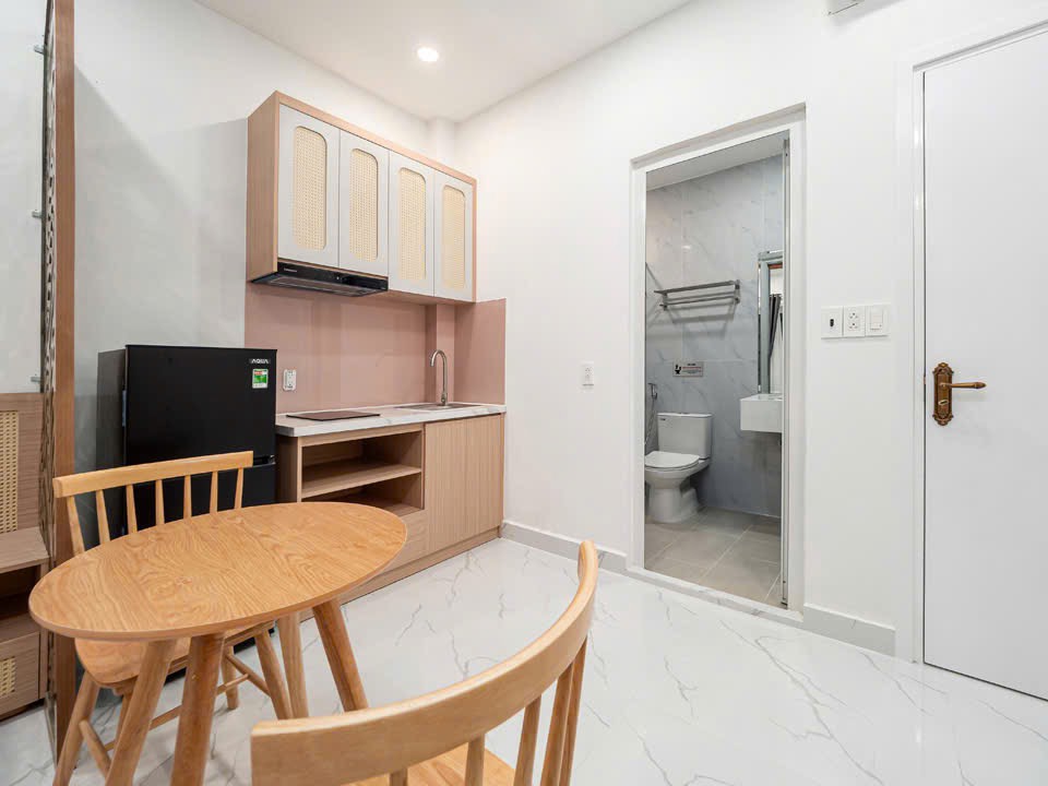 CHO THUÊ CĂN HỘ STUDIO FULL NỘI THẤT NGAY NHÀ GA T3 QUẬN TÂN BÌNH