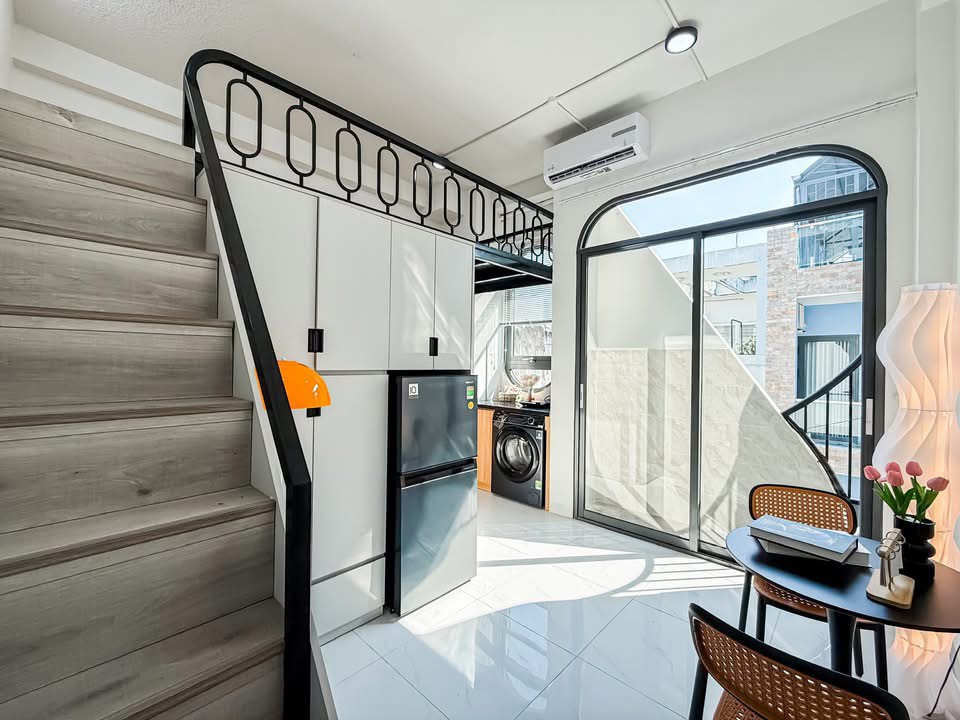 Cho thuê phòng trọ duplex không giới hạn người ở mới 100% gần học viện hàng không, quận Tân Bình