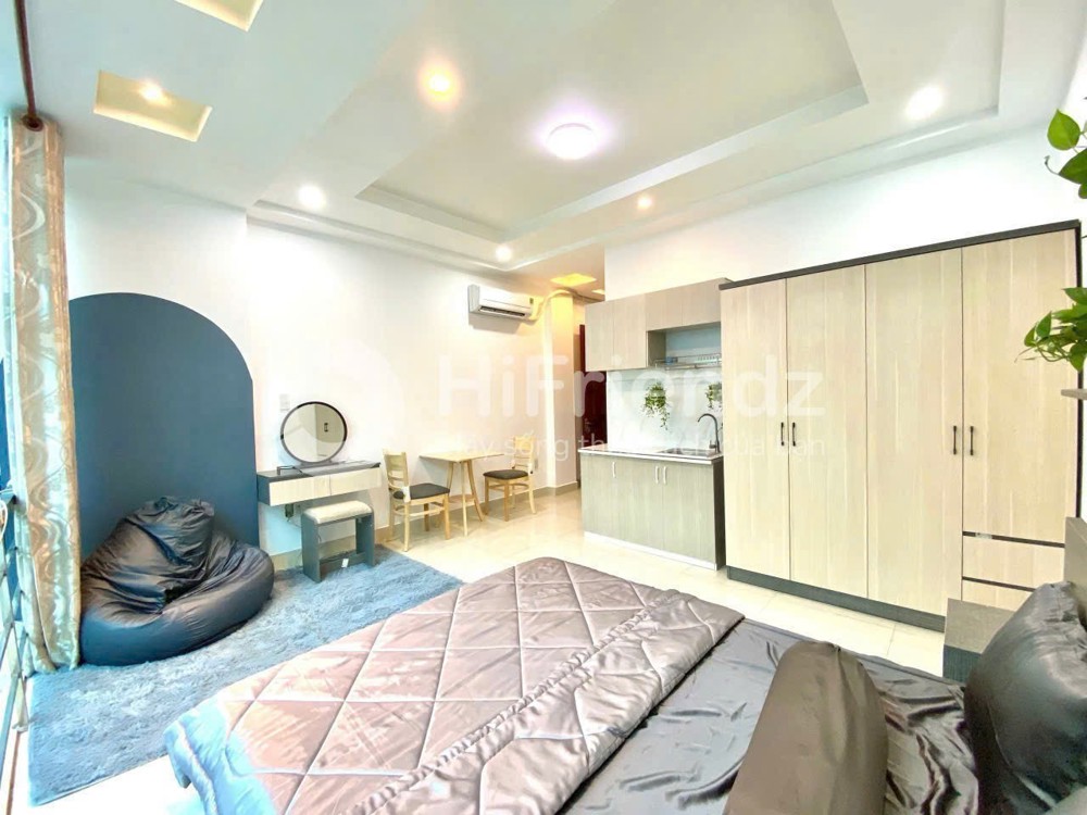 CHO THUÊ STUDIO FULL NỘI THẤT ĐƯỜNG CỘNG HÒA – GẦN ETOWN, ĐẠI HỌC VĂN HIẾN, TRUNG TÂM TÂN BÌNH