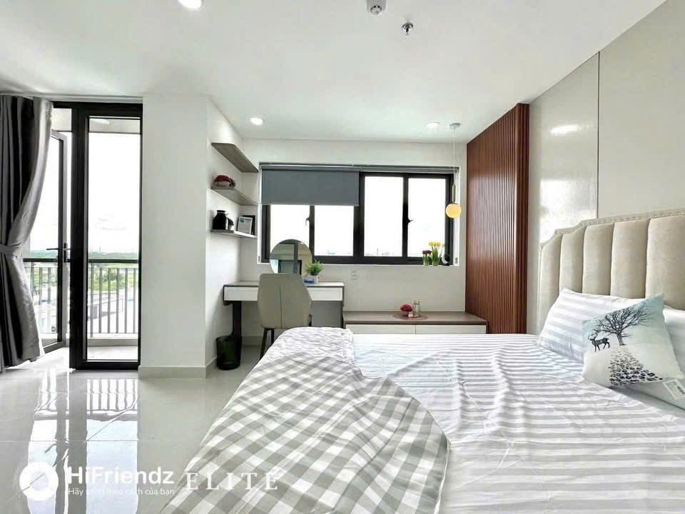 💥Căn hộ 1 phòng ngủ ban công rộng thoáng, đầy đủ nội thất gần sân bay Tân Sơn Nhất✈️