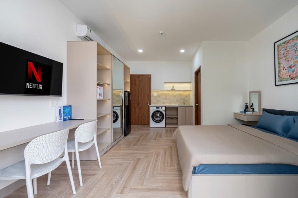 CHO THUÊ PHÒNG STUDIO FULL NỘI THẤT BANCOL GẦN SÂN BAY TÂN SƠN NHẤT QUẬN TÂN BÌNH