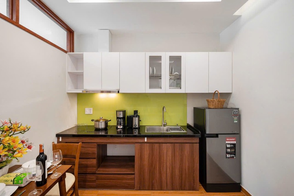 💥Căn hộ 1 phòng ngủ có ban công rộng thoáng, đầy đủ nội thất gần sân bay Tân Sơn Nhất✈️