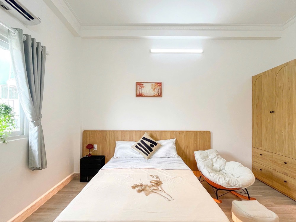 CHO THUÊ PHÒNG STUDIO FULL NỘI THẤT HIỆN ĐẠI NGAY NHÀ GA T3, QTB