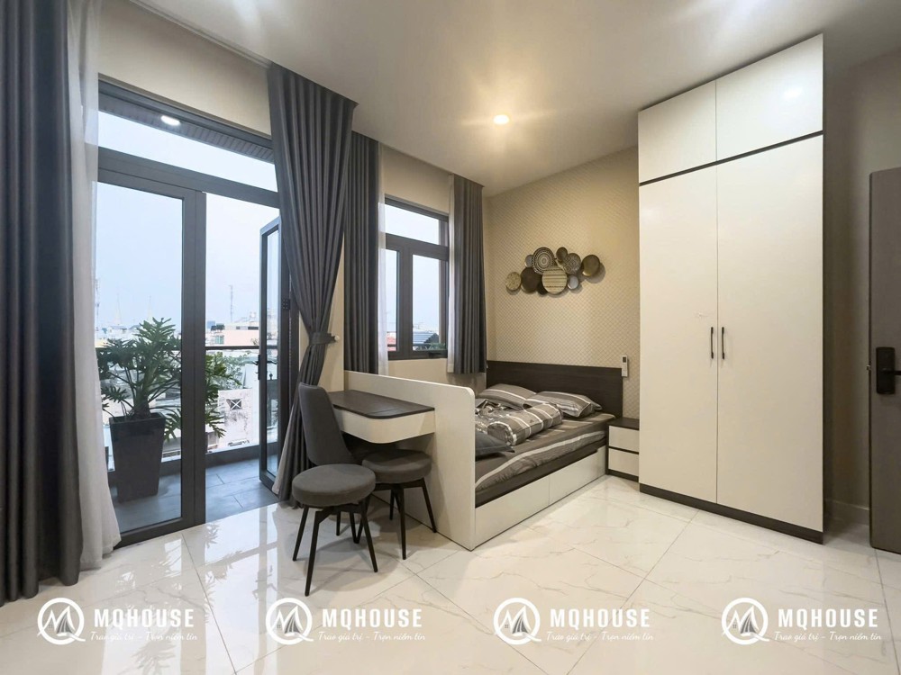 CHO THUÊ STUDIO FULL NỘI THẤT CÓ BAN CÔNG CỬA SỔ – TRẦN VĂN DƯ, TÂN BÌNH GẦN SÂN BAY TÂN SƠN NHẤT