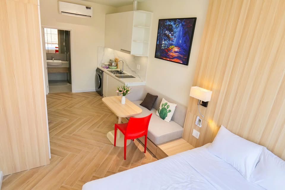 CHO THUÊ PHÒNG STUDIO FULL NỘI THẤT MỚI 100%, TÂN BÌNH