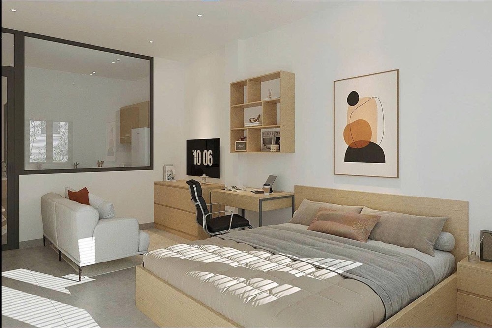 CHO THUÊ PHÒNG STUDIO FULL NỘI THẤT GẦN NHÀ GA T3, TÂN BÌNH